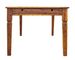 Table extensible de 200 cm en bois d'acacia massif finition rustique marron Kastela 200/245/290 cm - Photo n°5