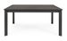 Table extensible de jardin carrée en aluminium anthracite Koni 110/160 cm - Photo n°8