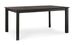 Table extensible de jardin rectangulaire en aluminium anthracite Koni 160/240 cm - Photo n°3