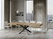 Table extensible design avec pieds entrelacés anthracite Artemis - Photo n°3