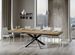 Table extensible design avec pieds entrelacés anthracite Artemis evolution - Photo n°2