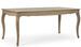 Table extensible DOMIKA - Bois massif naturel 180/225 cm - Photo n°1