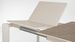 Table extensible en acier et céramique gris Bary L 160/220 cm - Photo n°2