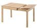 Table extensible en bois de chêne massif Marko 120 à 160 cm - Photo n°4