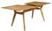Table extensible en bois de chêne massif Osword 140 à 180 cm - Photo n°1