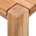 Table extensible en bois de chêne massif Ritza 140 à 190 cm - Photo n°6