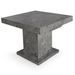 Table extensible gris béton Klassi 100/250 cm - Photo n°1