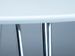 Table extensible laqué blanc et pieds métal chromé Vali 140/180 cm - Photo n°6
