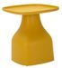 Table Gea jaune design moderne intérieur extérieur - Photo n°1