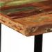 Table haute de bar bois de récupération et pieds métal noir Fender 120 cm - Photo n°4