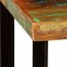 Table haute de bar bois de récupération et pieds métal noir Fender 60 cm - Photo n°3