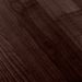 Table haute de bar ronde bois foncé et pieds carré acier noir Mooby 70 cm - Photo n°3