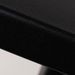 Table haute de bar ronde réglable acier noir mate Snook 60 cm - Photo n°7