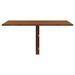 Table murale pliable Chêne marron 100x60x56cm Bois d'ingénierie - Photo n°3