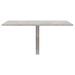 Table murale pliable Gris béton 100x60x56 cm Bois d'ingénierie - Photo n°3