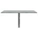 Table murale pliable Sonoma gris 100x60x56 cm Bois d'ingénierie - Photo n°3