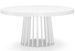 Table ovale extensible bois blanc Ritchi 150/300 cm - Photo n°1