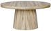 Table ovale extensible bois chêne clair Aleez - Photo n°1