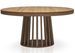 Table ovale extensible bois noisette Ritchi 150/300 cm - Photo n°1