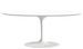 Table ovale TULIPE avec plateau stratifié – Collection haut de gamme fabriquée en Italie - Photo n°1