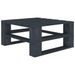 Table palette de jardin Gris Bois - Photo n°1