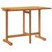 Table pliable de balcon 90x60x72 cm bois d'acacia solide - Photo n°2