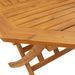 Table pliable de jardin Ø110x75 cm bois d'acacia solide - Photo n°10