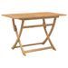 Table pliable de jardin 120x70x75 cm bois d'acacia solide - Photo n°6