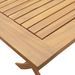 Table pliable de jardin 120x70x75 cm bois d'acacia solide - Photo n°8