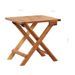 Table pliable de jardin 40x40x40 cm Bois d'acacia massif - Photo n°6