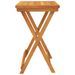 Table pliable de jardin 50x36x60 cm bois d'acacia solide - Photo n°5