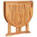 Table pliable de jardin papillon 120x70x75 cm Bois teck solide - Photo n°5