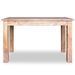Table rectangulaire bois massif de récupération Sofian 120 cm - Photo n°4