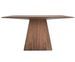 Table rectangulaire bois plaqué noyer Matega 150 cm - Photo n°2