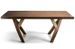 Table rectangulaire design bois noyer Bonita 200 cm - Photo n°6
