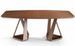 Table rectangulaire design bois noyer Kinta 220 cm - Photo n°1