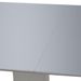 Table rectangulaire design gris brillant Winter 180 - Photo n°4