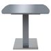 Table rectangulaire design gris brillant Winter 180 - Photo n°5