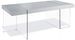 Table rectangulaire design Gris perle Cubique - Photo n°1