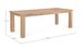 Table rectangulaire en bois de teck recyclé 10 places Virzon 240 cm - Photo n°13