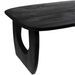 Table rectangulaire en bois noir Vazir – Modernité et originalité réunies - Photo n°6