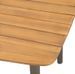 Table rectangulaire et 6 chaises de jardin acacia clair Palino - Photo n°4