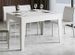 Table rectangulaire extensible 4 à 6 personnes 120/180 cm bois frêne blanc Kina - Photo n°2