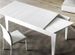 Table rectangulaire extensible 4 à 6 personnes 120/180 cm bois frêne blanc Kina - Photo n°3
