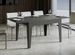 Table rectangulaire extensible 4 à 10 personnes 160/220 cm gris foncé Kina - Photo n°3