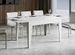 Table rectangulaire extensible 4 à 10 personnes 160/220 cm bois blanc Kina - Photo n°2