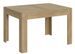 Table rectangulaire extensible 4 à 6 personnes 120 à 180 cm bois clair Tipi - Photo n°1