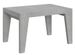 Table rectangulaire extensible 4 à 8 personnes L 130 à 234 cm gris effet ciment Naxo - Photo n°1