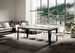 Table rectangulaire extensible 6 à 10 places L 120 à 224 cm blanc et pieds acier gris foncé Flavien - Photo n°2