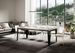 Table rectangulaire extensible 6 à 10 places L 120 à 224 cm blanc et pieds acier gris foncé Flavien - Photo n°3